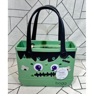 Bogg Bag Bitty Frankenstein FRANKENBOGG Treat Tote Bag Green Black Halloween